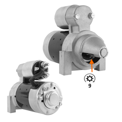 #ad Anlasser 9 Zähne für AH3668 Subaru Motor Robin 26370502A0 Polaris 3088464 EH65 EUR 139.95