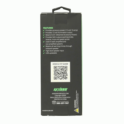 Passend für 2006-UP GM Daten Radio Schnittstelle Kabelbaum AX-GMLAN29-SWC & Installation Armaturenbrett - Bild 5 von 7