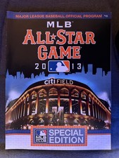 2013 MLB ALL STAR GAME OFFICIAL GAME PROGRAM CITI FIELD NEW YORK SPECIAL EDITION
