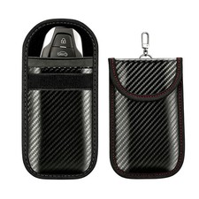 Faraday Pouch for Key Fob 2 Pack , Premium Faraday Bags for Car Keys with RF...