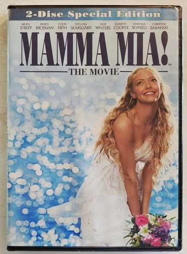 MAMMA MIA! THE MOVIE DVD 2-DISC SPECIAL EDITION MERYL STREEP FAST SHIPPING