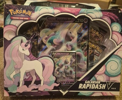pokémon trading card game galarian rapidash v box Amazon.com: Pokémon JCC: Caja Galarian Rapidash V. : Juguetes y Juegos