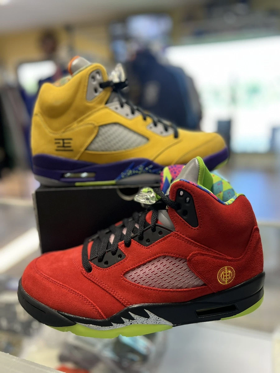 Jordan Air Jordan 5 ネイビー/オレンジ Jordan 5 Retro SE Solar Orange for Sale | Authenticity Guaranteed