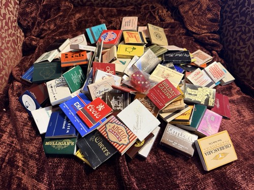 Huge Lot Of 100+ Matchbooks & Boxes From Across the US & Beyond - L👀K! Set #30