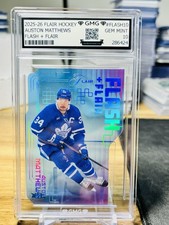 2025-26 Upper Deck Flair Auston Matthews Flash + Flair GMG Graded 10 Gem Mint 💎