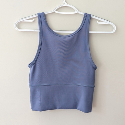 Lululemon Align High Neck Tank Top Blue Size 2