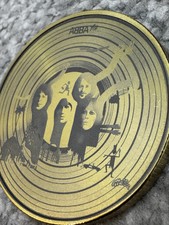 ABBA  Laser Etched Coin 2 Engraved Music Mamma Mia Dancing Queen Collectible