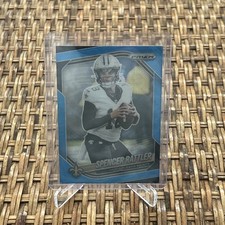 2025 Panini Prizm Blue Spencer Rattler Saints #186 /230
