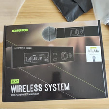 SLXD4/Beta58A Handheld Wireless Vocal System w/ BETA58 Microphones Express