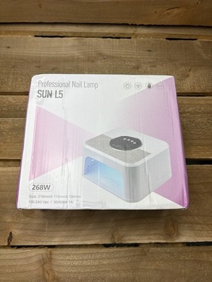 Sun L5 Professional UV/LED 268 Watt Beauty Nail Lamp Salon Style