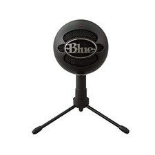 Blue Snowball Ice Condenser Microphone Cardioid Black Very Good