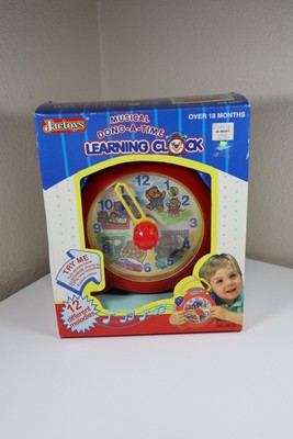 Jactoys MUSICAL DONG-A-TIME LEARNING Clock