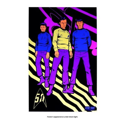 Star Trek TOS Black Light Posters, Set of 3 | eBay