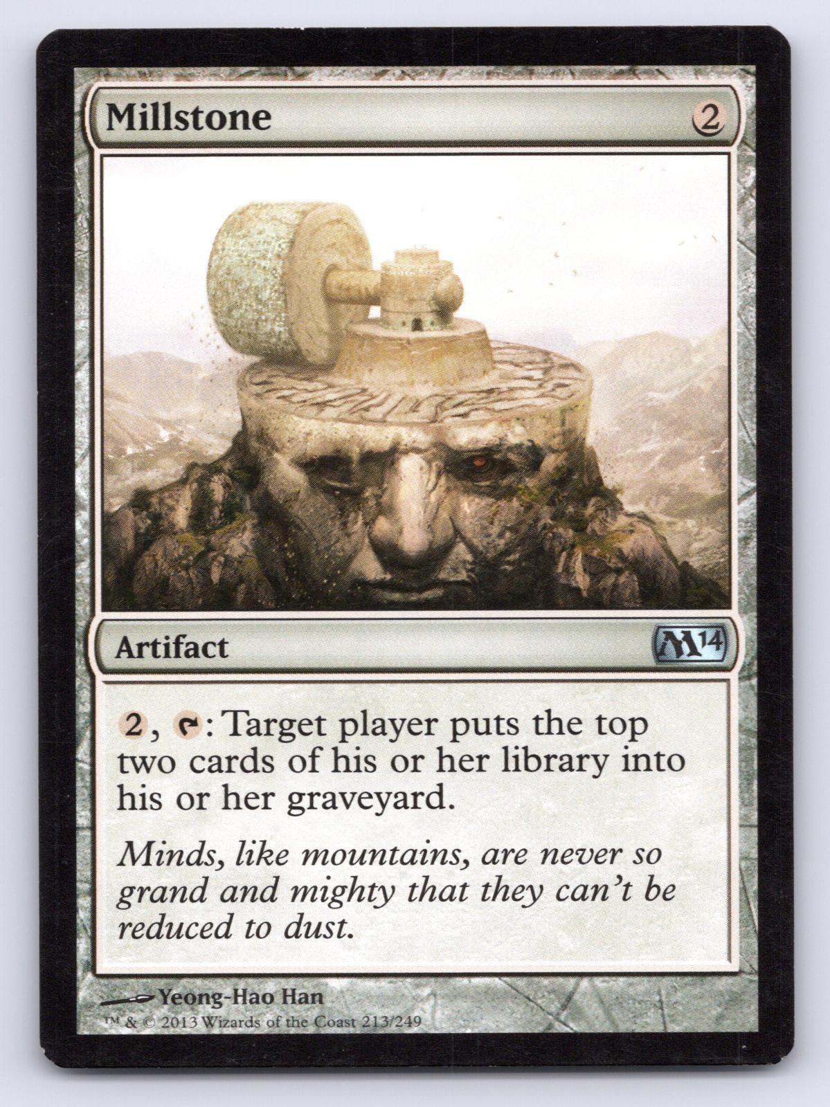 Millstone 213 Uncommon Magic 2014 (M14) Magic: The Gathering Lightly Played