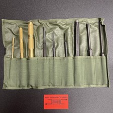 New Snap-on 9 Piece Bronze And Steel Military Punch And Chisel Set Gmtk New Snap-on 9 Piece Bronze And Steel Military Punch And Chisel Set Gmtk