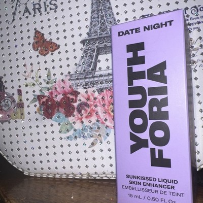 NEW NIB Youth Foria Date Night Sunkissed Liquid Skin Enhancer In Illuminating