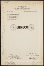 Photo:William Morgan Robbins for Bireco brand Bicycles and Other Cycles