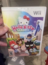 Hello Kitty Seasons (Nintendo Wii) Sanrio CIB Complete w Manual Tested Free Ship