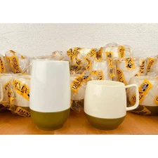 NIB Dinex Insulated Coffee Mugs Set of 26 NOS Thermo-Plate Restaurant Cups 