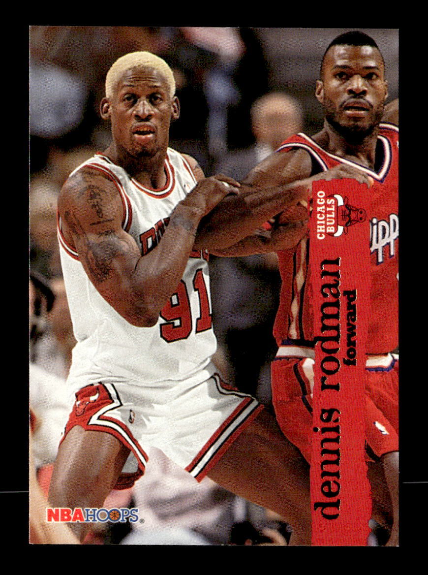 Dennis Rodman 1995-96 Hoops #298 Chicago Bulls | eBay
