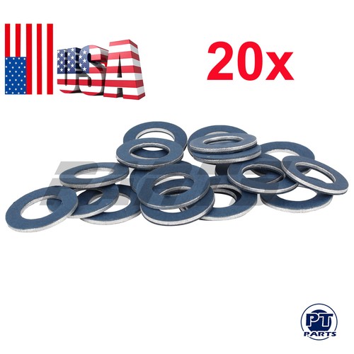 FOR TOYOTA LEXUS SCION OIL DRAIN PLUG WASHER GASKET 9043012031 SET OF