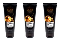 Gliss Kur Ultimate Repair 1 Min Express Kur Haarkur, 3X200Ml EAN4015100338782