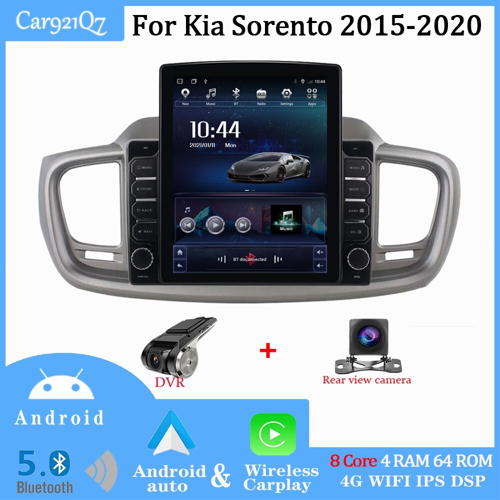 For Kia Sorento 2015-2020 Android 9.7&quot; Tesla Style Car Radio WiFi 