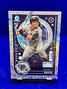 2024 Bowman Baseball Henry Davis Bowman AI Mini Diamond /150 - Pirates RC