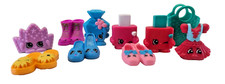 Shopkins McDonalds Happy Meal Toy Lot 10 Figure Accessory Shoes Bag Dress Polish
