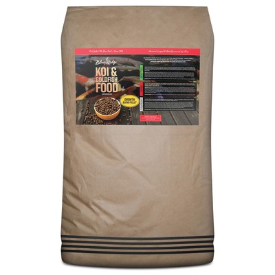 Blue Ridge Koi Fish Food 50lb - Koi Food 3/16  Large and Mini Blend Growth Fo...