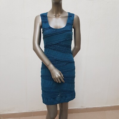 Bildhübsches Spitzenkleid von Max Studio, S, teal (dunkel türkisblau)