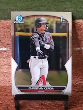 2023 Bowman Chrome Christian Cerda #BCP-56  1st Bowman Arizona Diamondbacks
