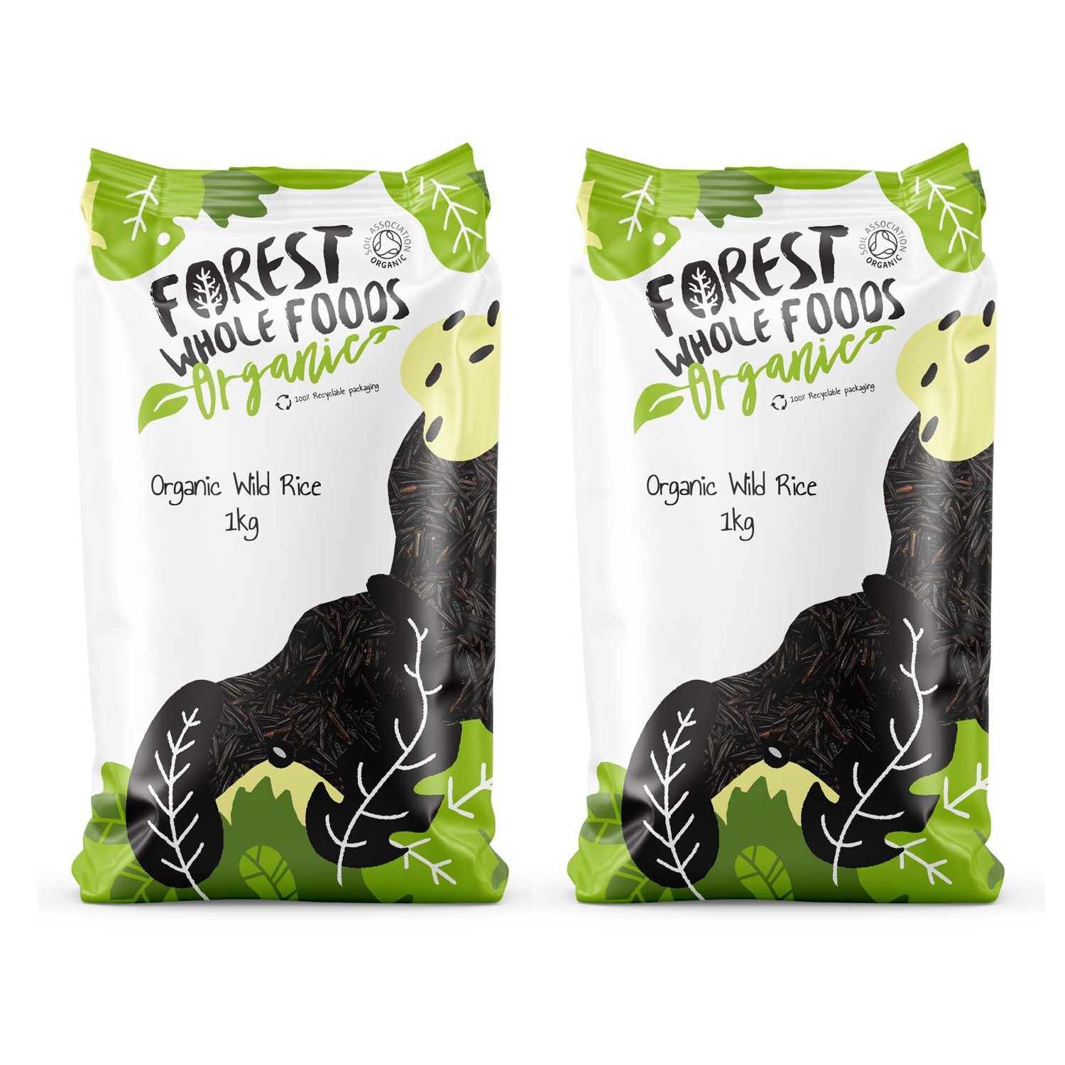 Organic Wild Rice 2kg - Forest Whole Foods