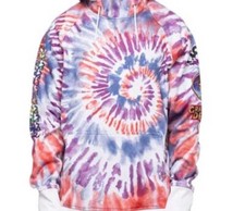 686 Bonded Fleece Pullover Hoody M Grateful Dead Tie Dye M2WCST06-GDTD