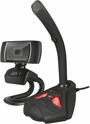 Trust Gaming Streaming Kamera Und Mikrofon Set Webcam Und Mikrofon Ständer PC