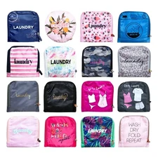 Miamica Travel Laundry Bag Compact Eco Friendly Reusable His Hers
