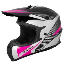 ZORAX ZOR-X305 Adult Motocross Helmet Crash MX Dirt Bike Dual Sport MTB ATV Quad