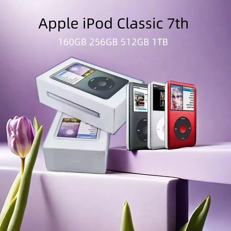New🎁 Sealed Apple iPod Classic 7th Gen 256 512G 2TB All Colors