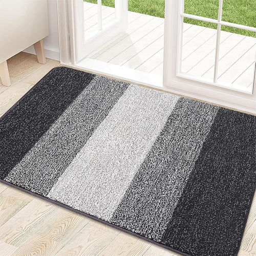 Indoor Door Mat, 32X20 Non-Slip Absorbent Dirt Trapper Entrance Mat, Low-Profile - Bild 8 von 12