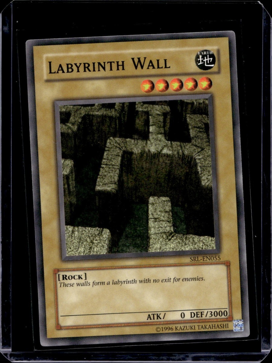 yugioh labyrinth wall deck - MAZE-EN031 - Rare Yugioh! Labyrinth Wall - SRL-EN055