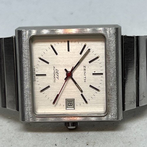 VINTAGE ZENITH DEFY SURF TV SQUARE Ref 02.0440.456 - Picture 2 of 19