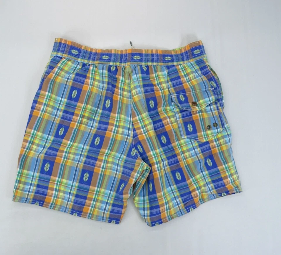 Polo Ralph Lauren Men's Aztec Indian Print Swim Trunks Board Shorts Sz XL Lined - Image 2 of 4