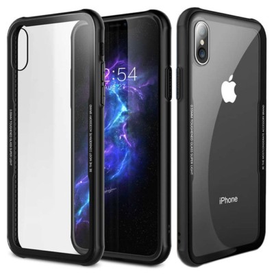 ^ Armor Clear Klar Bumper Acrylic Schale Schutz Cover Case Etui iPhone 8 Plus