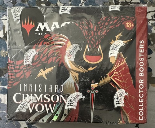 Magic Innistrad: Crimson Vow - Collector Booster Box (See Description)