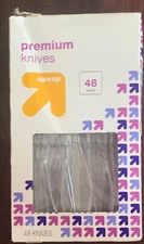 Up & Up Target premium clear  plastic knives 48 count