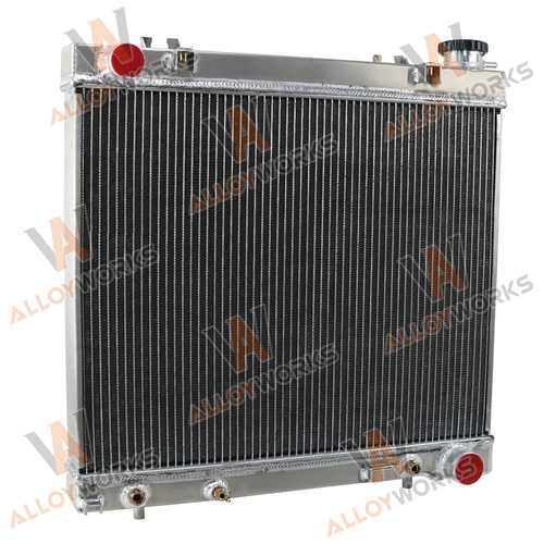 3 Row Radiator FIT 05 06 07 08 09 10 11 Dodge Dakota/ Ram Dakota 3.7L 4.7L V6 V8 - Picture 15 of 17