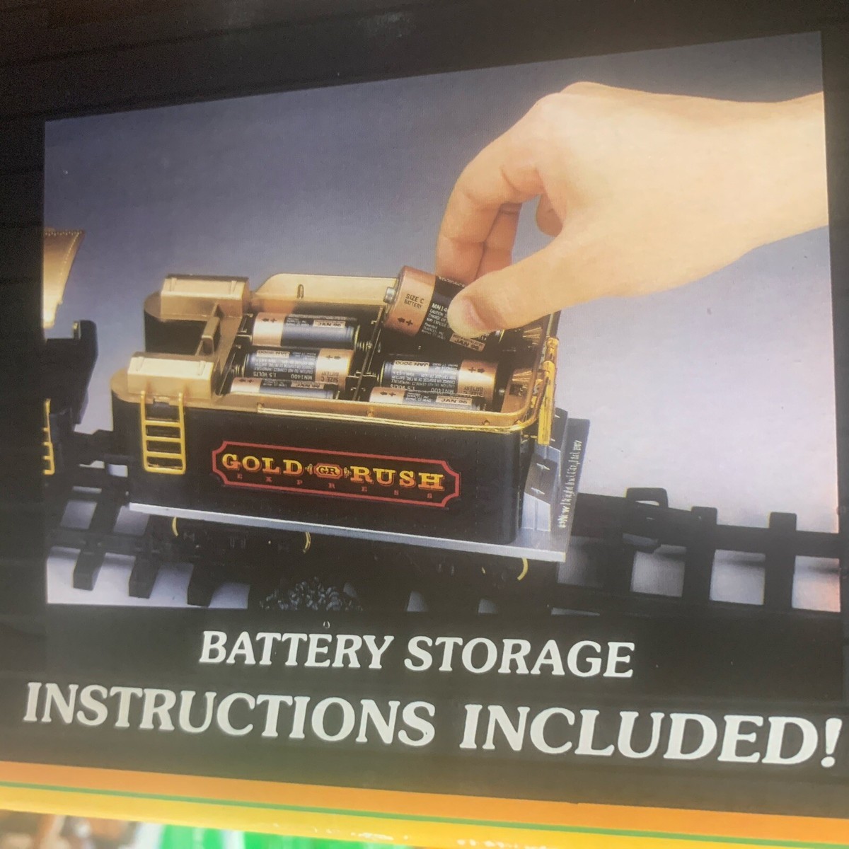 Vintage 1996 Gold Rush Express Train Set Number 186 In Box | eBay