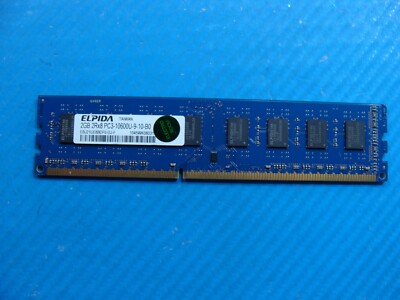 HP P6777c-b ELPIDA 2GB 2Rx8 PC3-10600U Desktop Memory RAM EBJ21UE8BDF0-DJ-F