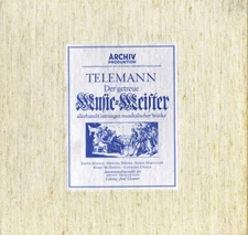5LP Box TELEMANN Der getreue Music-Meister MATHIS HAEFLIGER MELKUS BUCHNER etc