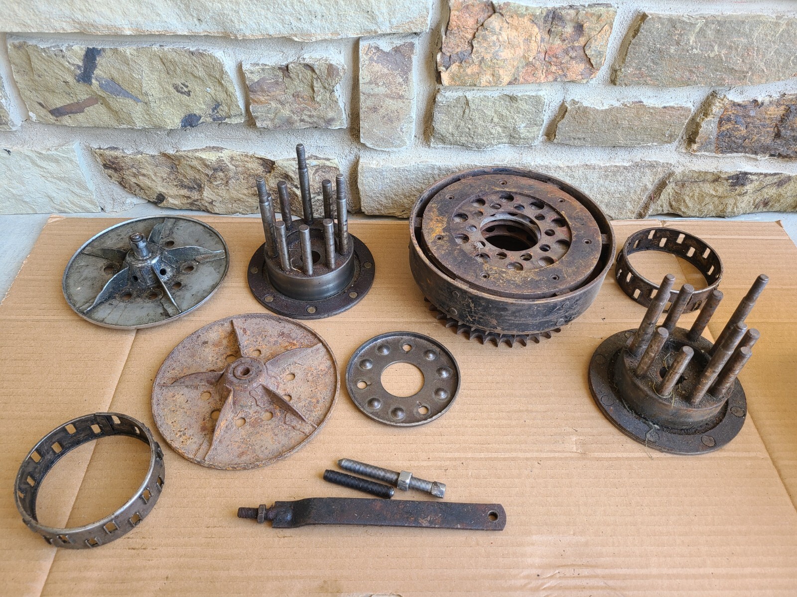 Harley Knucklehead Panhead Shovelhead 4 speed Clutch Hub Basket eBay